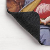 Jungfrau und Kind mit dem Heiligen Elisabeth Mousepad (Ecke)