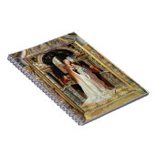 Jungfrau und Kind mit drei Engeln, zentrale Platte Notizblock (Rechte Seite)