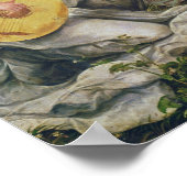 Jungfrau und Kind mit Engeln Poster (Ecke)