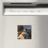 Jungfrau und Kind mit Heiligen, 1532 Magnet (In Situ (Geschirrspüler))