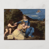 Jungfrau und Kind mit Heiligen, 1532 Postkarte (Vorderseite)