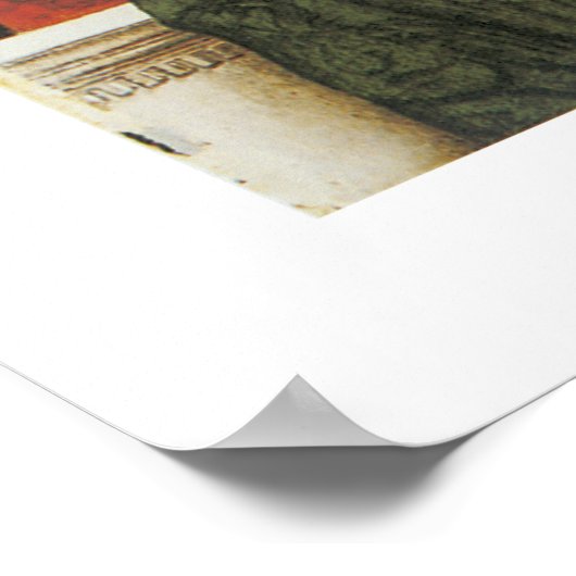 Jungfrau und Kind mit Heiligen Paul und Jerome Poster (Ecke)