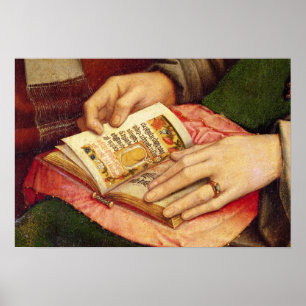 Jungfrau und Kind mit Heiligen Poster