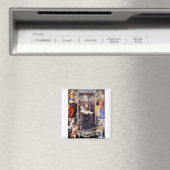 Jungfrau und Kind mit musikalischem Hintergrund be Magnet (In Situ (Geschirrspüler))