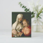 Jungfrau und Kind mit Saint Anne von Durer Postkarte (Stehend Vorderseite)