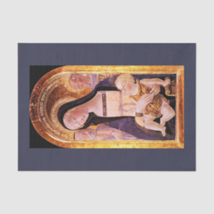 JUNGFRAU UND KIND MIT SITZEN VON Neroccio Seidenpapier