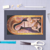 JUNGFRAU UND KIND MIT SITZEN VON Neroccio Seidenpapier (Handwerk)