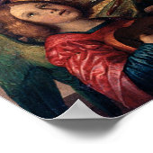 Jungfrau und Kind mit St. Anne, 1510-18 Poster (Ecke)