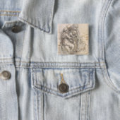 Jungfrau und Kind mit St Anne, c.1501-10 (Stift Button (Beispiel)