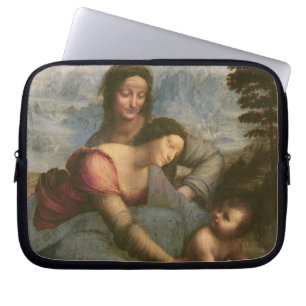 Jungfrau und Kind mit St Anne, c.1510 Laptopschutzhülle