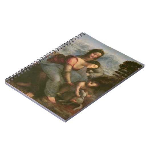 Jungfrau und Kind mit St Anne, c.1510 Notizblock (Linke Seite)