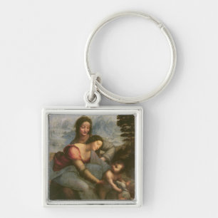 Jungfrau und Kind mit St Anne, c.1510 Schlüsselanhänger