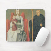 Jungfrau und Kind mit St. Benedict Mousepad (Mit Mouse)