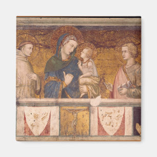 Jungfrau und Kind mit St. Francis und St. John Magnet