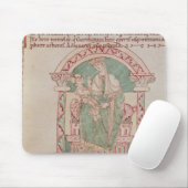 Jungfrau und Kind mit St Gregory das große Mousepad (Mit Mouse)
