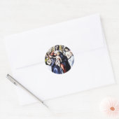 Jungfrau und Kind mit St. Martina Stickers (Umschlag)