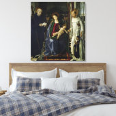 Jungfrau und Kind (Öl) Leinwanddruck (Insitu (Schlafzimmer))