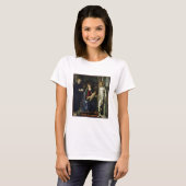 Jungfrau und Kind (Öl) T-Shirt (Vorne ganz)