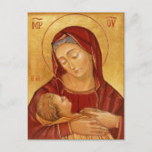 Jungfrau und Kind Postkarte (Vorderseite)