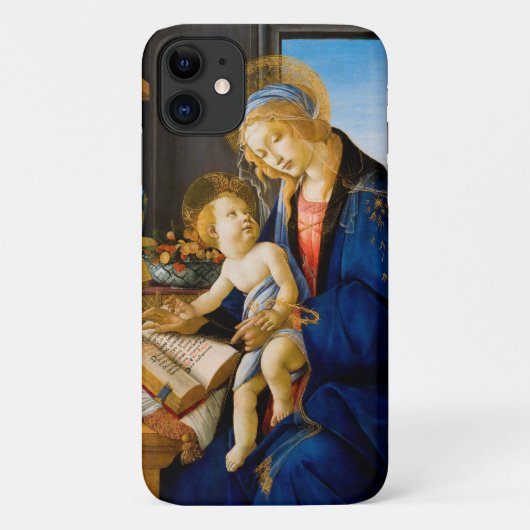 Jungfrau und Kind, Sandro Botticelli Case-Mate iPhone Hülle (Rückseite)
