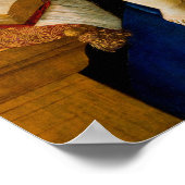 Jungfrau und Kind, Sandro Botticelli Poster (Ecke)