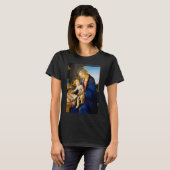 Jungfrau und Kind, Sandro Botticelli T-Shirt (Vorne ganz)