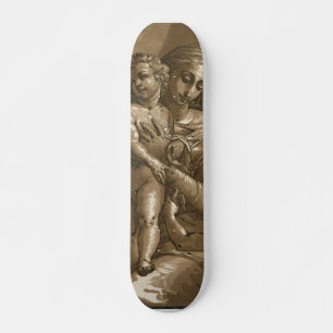 Jungfrau und Kind Skateboard