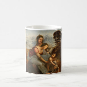 Jungfrau und Kind St. Anne Leonardo da Vinci Kaffeetasse