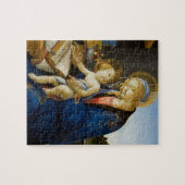 Jungfrau und Kind von Sandro Botticelli Puzzle (Horizontal)