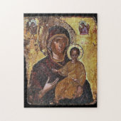 Jungfrau und Kind von Thomas Bathas Puzzle (Vertikal)