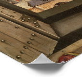 Jungfrau und Kind vor einem Firescreen, c.1440 2 Poster (Ecke)