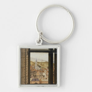 Jungfrau und Kind vor einem Firescreen, c.1440 2 Schlüsselanhänger