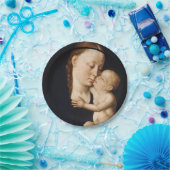 Jungfrau und Kinder Weihnachten Weihnachten Teller (Party)