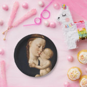 Jungfrau und Kinder Weihnachten Weihnachten Teller (Party)