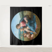 Jungfrau und Kinderband Wandteppich (Vorderseite)