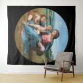 Jungfrau und Kinderband Wandteppich (Beispiel (Horizontal))