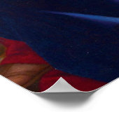 Jungfrau und Kinderbetreuung von Sassoferrato Poster (Ecke)