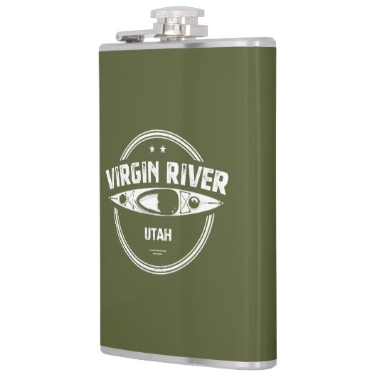 Jungfrau Utah Kayaking Flachmann (Links)