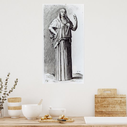 Jungfrau Vestal, c.1653 Poster (Küche)