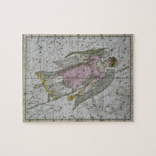 Jungfrau, von "einem himmlischen Atlas", Kneipe. Puzzle