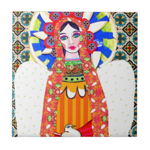 Jungfrau von Guadalupe Fliese