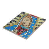 Jungfrau von Guadalupe Fliese (Seite)