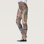 "Jungfrau von Guadalupe" Kunst-Leggings Leggings (Links)