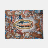 "Jungfrau von Guadalupe" Kunst-Türmatte Fußmatte (Vorderseite)