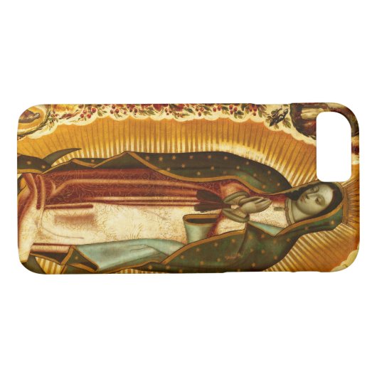 Jungfrau von Guadalupe Mary Case-Mate iPhone Hülle (Rückseite (Horizontal))