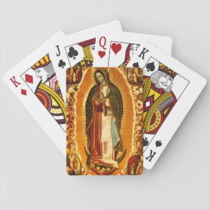 Jungfrau von Guadalupe Mary Spielkarten