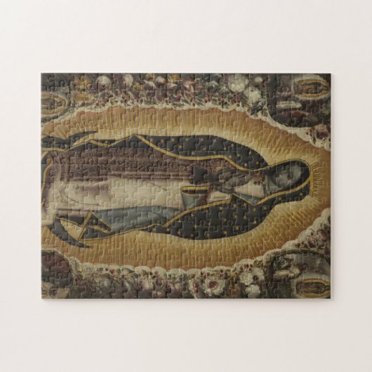 Jungfrau von Guadalupe Puzzle (Horizontal)