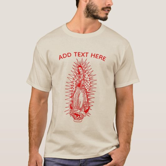 Jungfrau von Guadalupe T-Shirt (Vorderseite)