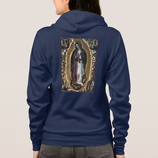 Jungfrau von Guadalupe, unsere Dame Hoodie (Rückseite)