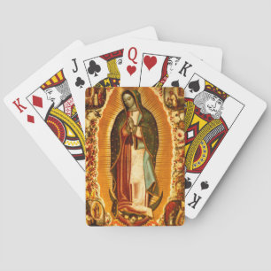 Jungfrau von Guadalupe Unsere Liebe Frau Mutter Ma Spielkarten